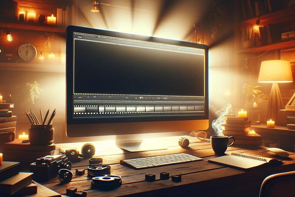 computer door ai gegenereerd